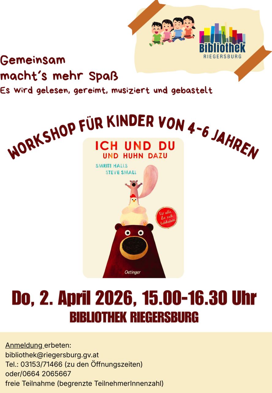 Flyer Ich und Du Workshop