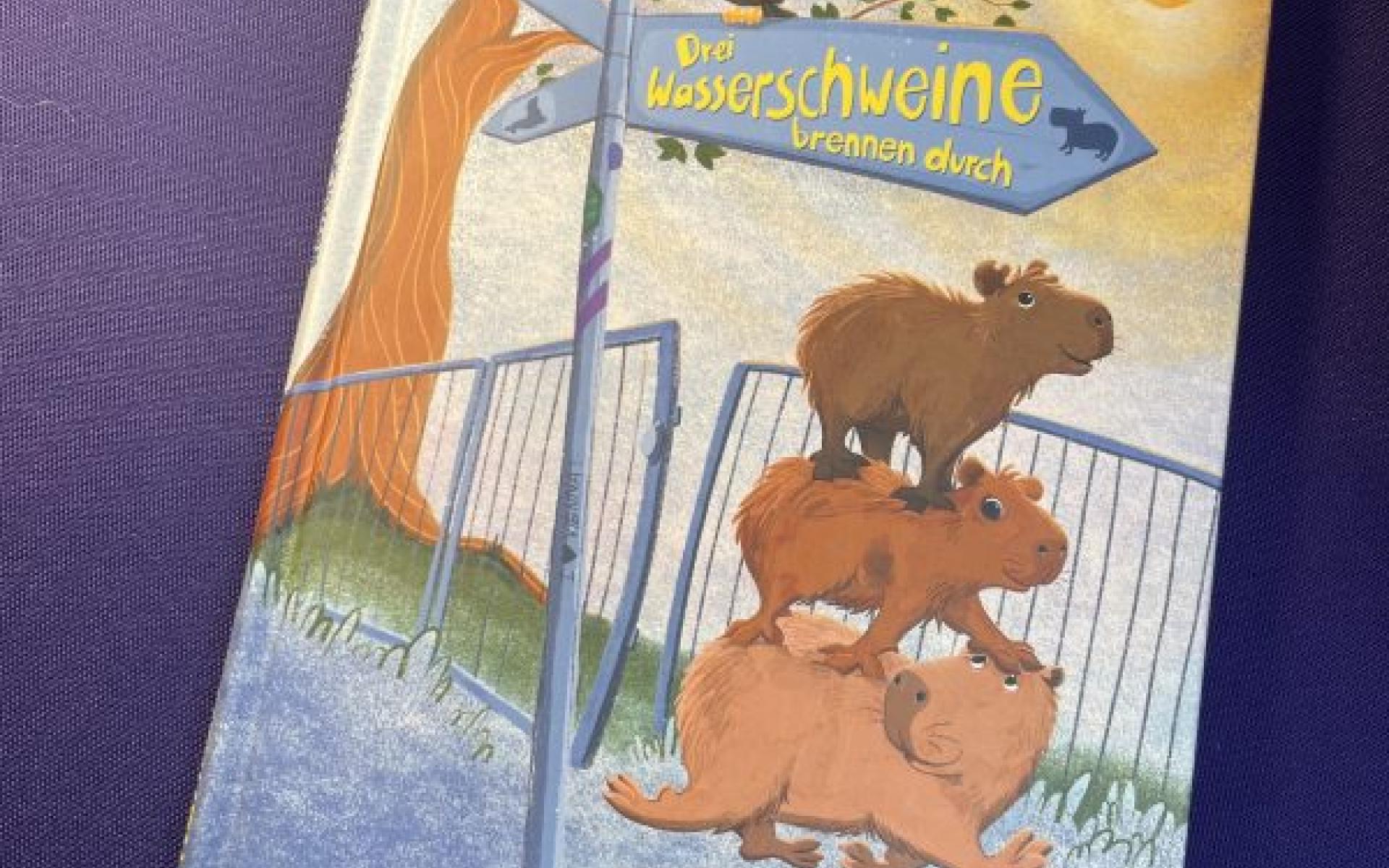 Cover: Mattäus Bär: Drei Wasserschweine brennen durch